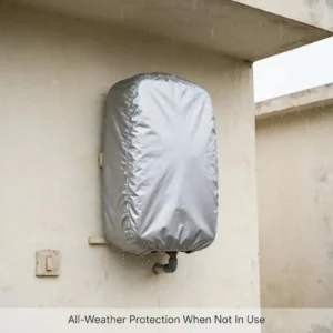 Outdoor Waterproof Instant Gas Geyser Cover Rain Protection