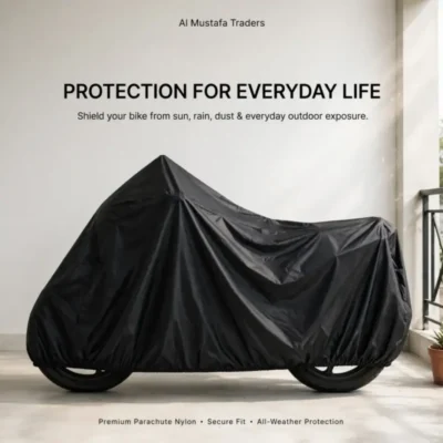 Waterproof Heavy Bike Cover in Pakistan with storage bag
